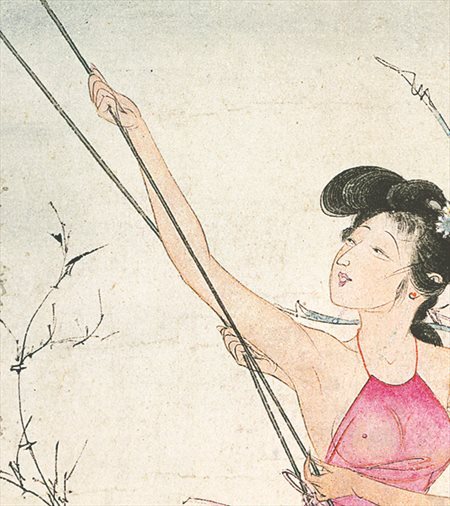 新丰-胡也佛的仕女画和最知名的金瓶梅秘戏图